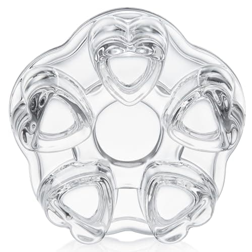 Unbreakable Teapot Warmer 4.3in for Heatproof,Candle Teapot Warmer,Resistant Borosilicate Glass Teapot Warmer with Heating Base 8