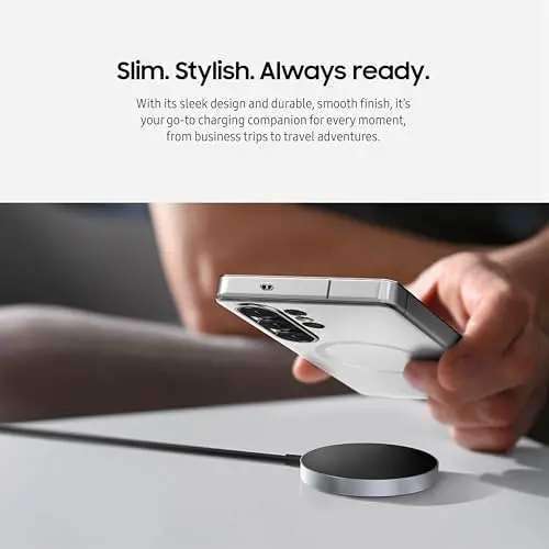 Samsung Car Wireless Charger, Qi2.0 Technology, Magnetic Phone Holder for Car, Hands Free Fast Charging, Adjustable Mount 5