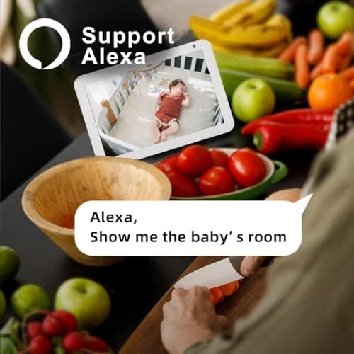 RICHCHO Security Camera Wireless Outdoor for Home Security -5MP Solar Camera with Color Night Vision, PIR Human Detection, 2-Way Audio, Siren Alarm,Waterproof, Cloud/SD Card Storage, Works w/Alexa 7