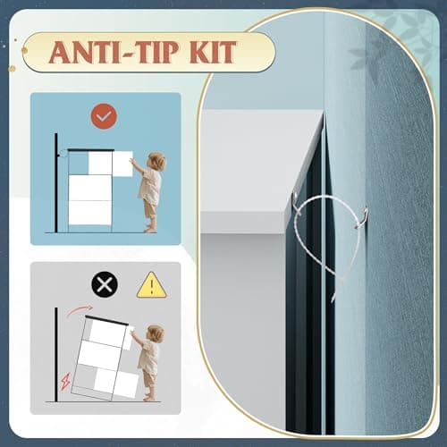 WLIVE White Dresser with 6 Drawer, 59“Wide Modern Chest of Drawers for Bedroom, Wood Large Storage Tower Unit, Closet Store Organizer for Living Room, Hallway 8