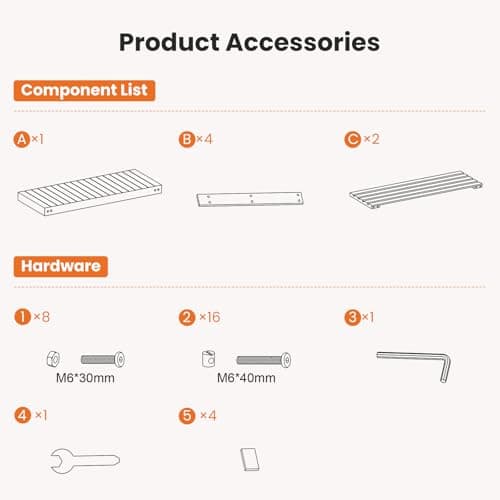 Sweetcrispy 3-Tier Shoe Rack Bench, Bamboo Entryway Storage Organizer, Shoes Stand for FrontDoor Entrance, Bedroom, Living Room, 286lb Capacity, 11.3 x 27.6 x 17.8 Inches, Chestnut 6