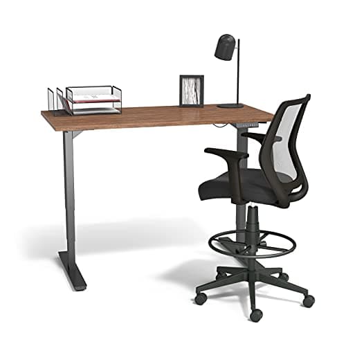 Staples Drafting Stool, Mesh, Ergonomic, Adjustable Height, Swivel, Black 7