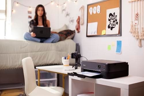 Canon PIXMA TS6420a All-in-One Wireless Inkjet Printer [Print, Copy, Scan], Works with Alexa 8