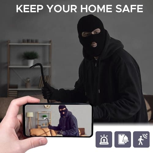 Kxrgnst Hidden Cameras -Nanny Cam - WiFi Wireless -1080P HD Security Camera-Best Mini -Car Cameras for Surveillance-Surveillance Camera with Motion Detection and Night Vision 6