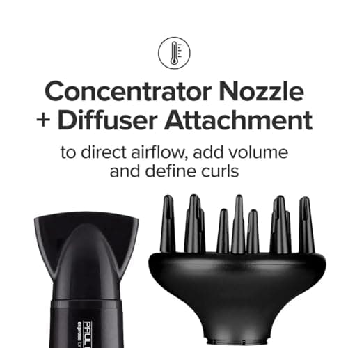 Paul Mitchell Express Ion Dry + Hair Dryer, Digital Ionic Hair Dryer, Multiple Heat + Speed Settings, for Salon-Level Blowouts 6