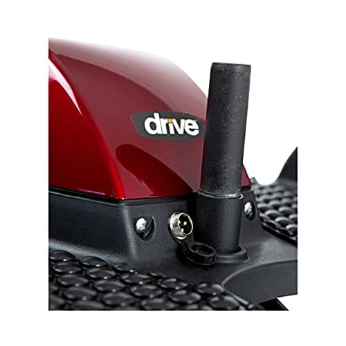 Drive Medical ZOOME3 Recreational Power Mobility Scooter, Red 8