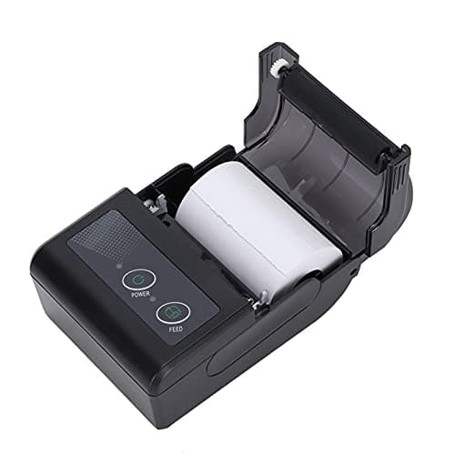 753 Bluetooth Receipt Printer,50 to 80mm/s Portable Thermal Pocket Printer,Compact Mobile Printer Thermal Receipt Printer,Compatible for iOS & Android(US) 7