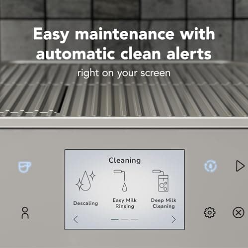 KitchenAid Fully Automatic Espresso Machine KF7, KES8557, Porcelain White 6