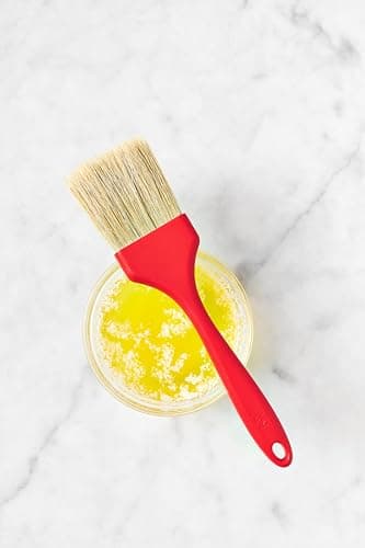 King Arthur Baking Company Professional Pastry Brush, Natural Boar Bristles, 2-Inch, For Butter, Egg Wash, Glaze And Baking Prep 6