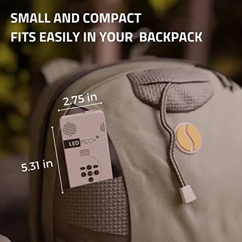 AAXA LED Pico+ Mini Projector with 2 Hour Battery, Wireless Mirroring, Mini-HDMI, Onboard Media Player & Speakers, 3.5mm Aux Out, Micro SD/USB Readers, Pocket Size Portable Movie Projector (Renewed) 5