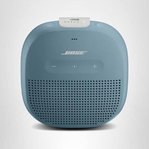 Bose SoundLink Micro Bluetooth Speaker: Small Portable Waterproof Speaker with Microphone, Stone Blue 9