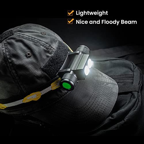 sofirn Headlamp, 1200 Lumen Rechargeable Head Lamp with Two Bright LEDs, Waterproof Headlight for Adults, for Camping, Running, Hiking, Emergency, Outdoor, Hard Hat 5