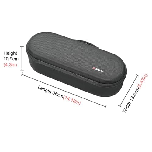 RLSOCO Travel Case for Dyson Supersonic/Supersonic Nural Hair Dryer & Dyson Airwrap/Airwrap i.d./Airwrap Co-anda2x Multi-Styler, Storage Hair Dryer/Airwrap Only for easy travelling - Black 9