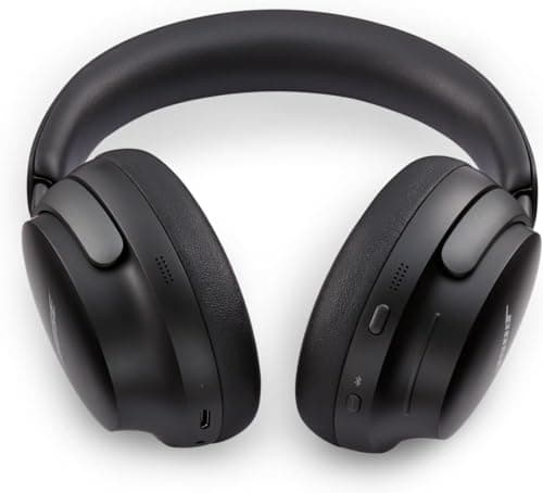 Bose QuietComfort Ultra Bluetooth Headphones, Wireless Headphones with Spatial Audio, Over Ear Noise Cancelling with Mic, Up to 24 Hours of Playtime, Black 5