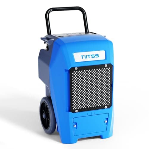 210PPD Commerical Dehumidifier - Cover Up to 8500Sq.Ft Large Spaces Industrial Dehumidifier for Basement with Drain Hose, Powerful Pump, 12 IN Rubber Wheels, 16.4 FT Vertical Drainage