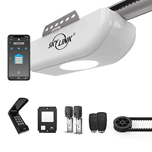 Skylink 1/2HPF Garage Door Opener with Alexa. Extremely Quiet DC Motor, Belt Drive and WiFi Compatible ATR-1622BKW