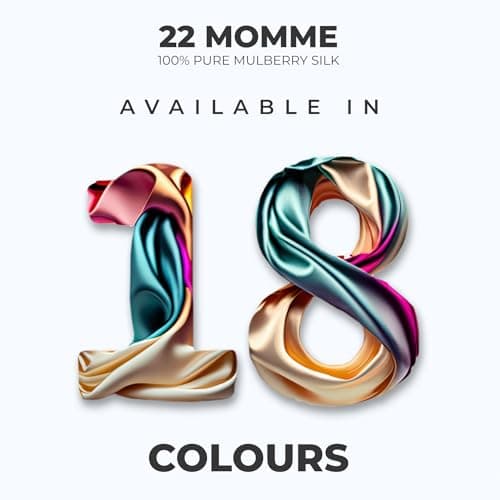 LOOMBERRY 100% Pure Mulberry Silk Pillowcase for Hair and Skin, 6A Grade 22 Momme Silk Pillow Cases with Zipper, Soft Cooling Washable Both Sided Silk Pillow Cover (Silver Grey, Standard 20''x26’’) 8