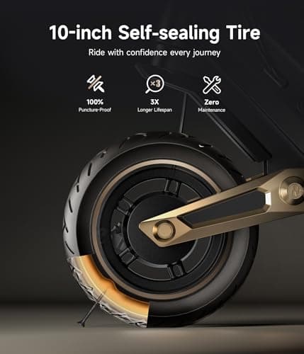 NAVEE ST3 Pro Electric Scooter, e-Scooter-for-Adults, Fast 25 20 Mph, 1000W 500W Motor with Suspension, Long Range 47 40 30 Miles, Off Road 10 inch Self-sealing Tires, Foldable Heavy Duty for Commuter 7