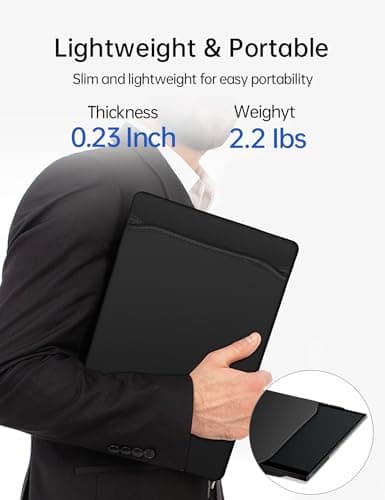 CAPERAVE 15.6'' Portable Monitor Touchscreen, FHD IPS Touch Screen with Tempered Glass, Travel Monitor with Kickstand & Speaker, HDMI USB C External Monitors for Mac Laptop Phone Computer 6