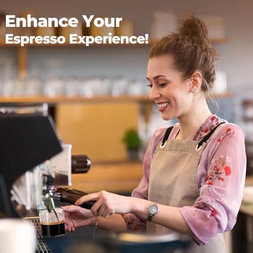 Espresso Cups Set of 2, 4 Oz Espresso Shot Glass with Handle Double Spout Cups Clear Glass Milk Cup Coffee Accessories Great for Making Coffee Desserts Salad Dressing 6