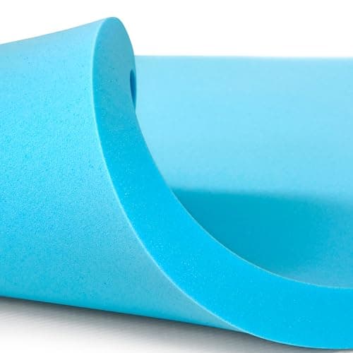 Hokway 4 Inch Mattress Topper Memory Foam Twin XL Mattress Pad Bed Topper Ventilated High Density Pad, CertiPUR-US Certified, Medium Firm 8