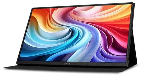 acer Portable Monitor | 15.6" FHD IPS Touch | Adaptive-Sync Support (FreeSync Compatible) | Slim Design | External Monitor for Laptop PC/Mac | 2 x USB 3.1 Type-C Port & Mini HDMI | PM161QT bmiuuux 9