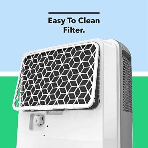 Vremi 35 Pint 3,000 Sq. Ft. Dehumidifier Energy Star Rated for Medium Spaces and Basements White 9