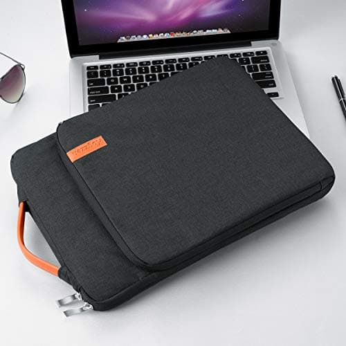 Kogzzen 16 15.6 15.4 15 Inch Laptop Sleeve Waterproof Shockproof Case Notebook Bag Compatible with MacBook Pro 16/15/ Surface Laptop 15/ Surface Book 2 15, Dell HP Lenovo Acer Asus Samsung - Black 7