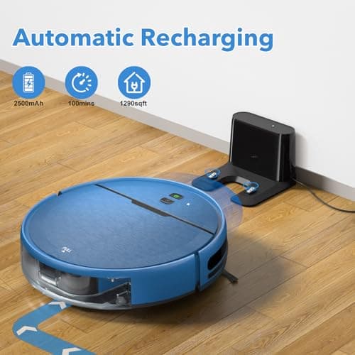 iMartine 2 in 1 Mopping Robot Vacuum Cleaner Compatible with WiFi/App 7