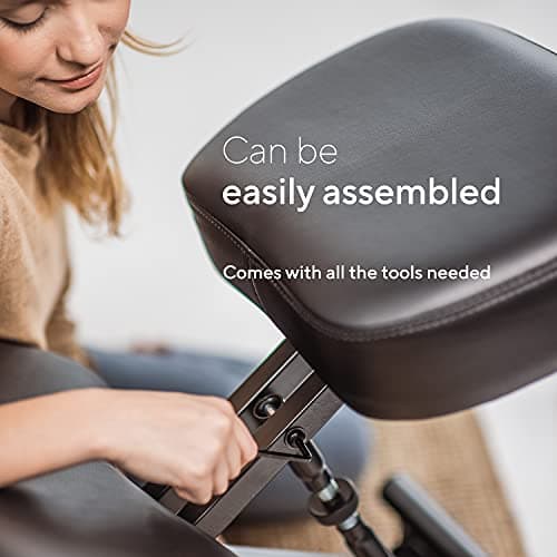 Luxton Home Ergonomic Kneeling Chair with Memory Foam Layer - Improves Posture - Adjustable Stool for Home and Office - Thick Comfortable Cushions 8