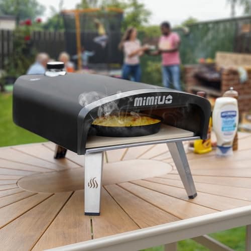 Mimiuo Gas Pizza Oven Outdoor - Portable Propane Pizza Ovens for Outside - Professional Pizza Stove with 13 inch Pizza Stone, Ideal for Any Outdoor Kitchen 8