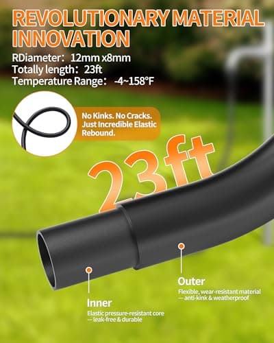 Cordless Pressure Washer Battery Powered; 1200PSI Cordless Power Washer with Brushless Motor, 4.0Ah Battery,6-in-1 Nozzle, 3 Power Level; Handheld Portable Pressure Washer Cordless (5022-BK3) 7