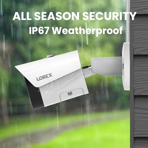 Lorex 4K 8MP IP Bullet PoE Black Wired Security Camera | Add-On Camera | Color Night Vision | Smart Motion Detection (Person/Vehicle) | Listen-in Audio | IP67 Weatherproof | Metal Housing 9