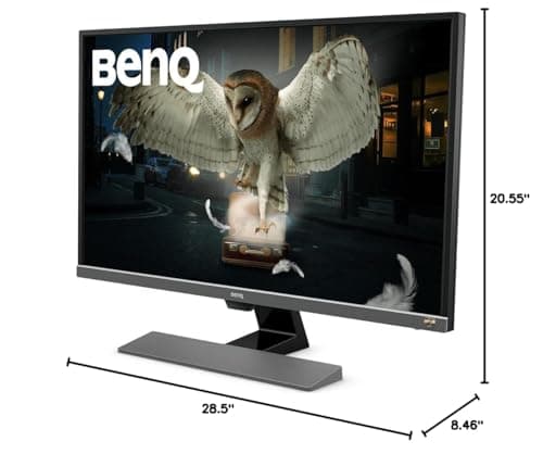 BenQ EW3270U 32" 4K HDR Monitor, 10 Bit, Brightness Intelligence Plus, Eye Care, USB Type-C, HDMI 9