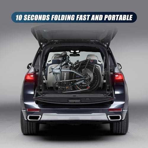 Wildeway Folding Electric Bike for Adults with 750W Motor 32Ah Battery Long Range FW11 Ebike 20 * 3.0 Fat Tire Fodable Adults Electric Bicycle for Men Women City Commuter Delivery 8