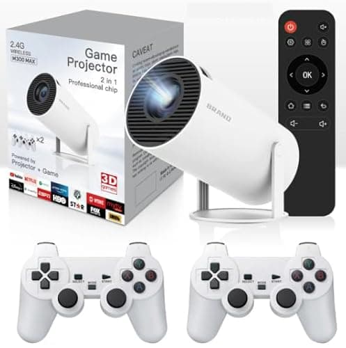 Cinemaster Pro - 4k Smart Movie Projector, Lunoosh Projector, M300 Max Game Projector, M300 Max Video Game Projector, M300 Max Lcd Projector Retro Game, P30 Max Projector and Game