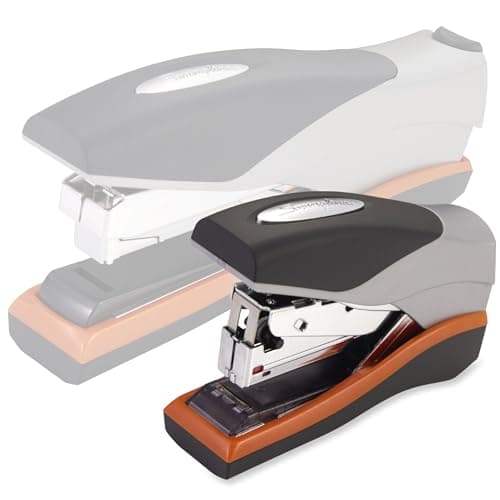 Swingline Stapler, 40 Sheet Capacity, Optima 40, Jam Free, Reduced Effort, Compact, Soft Grip, Metal, Orange, Silver and Black (87842) 5