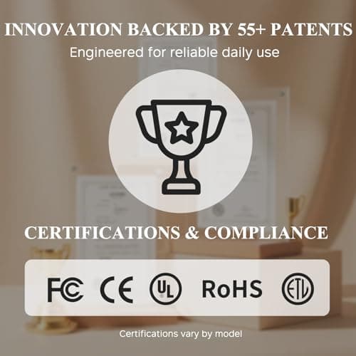 URPOWER 100ML Essential Oil Diffusers for Home with 7 LED Color Changing Lights, Timer & Auto-Off Ultrasonic Aromatherapy Diffuser Cool Mist Humidifer Scent Diffuser for Bedroom, Office, Yoga 8