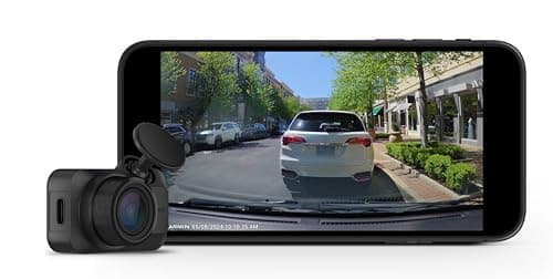 Wearable4U - Garmin Dash Cam Mini 3, Ultracompact 1080p HD Dash Cam with a 140-degree Field of View, Built in Clarity Polarizer, Voice Controlled, Automatic Recording with Power Bank Bundle 5