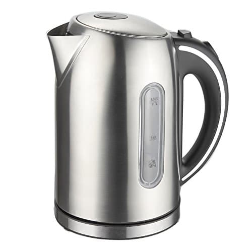 MegaChef Silver Electric Kettle, 1.7L