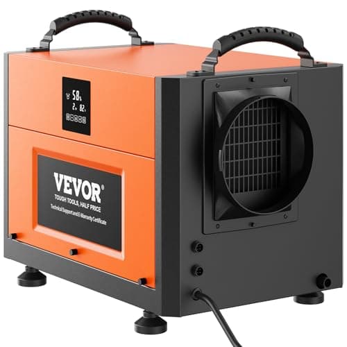 VEVOR 190 Pints Commercial Dehumidifier with Drain Hose for Crawl Spaces, Basements Warehouse & Job Sites, Large Capacity Dehumidifier for Water Damage Restoration, Auto Defrost, CSA Listed 9