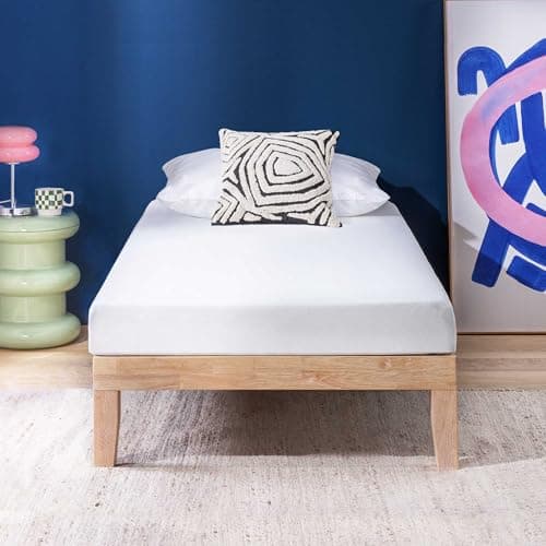 Best Price Mattress 5 Inch Memory Foam Mattress, Medium Firm, Cooling Gel Infused, Certified Safe Foams & Fabric, Mattress in a Box, Twin