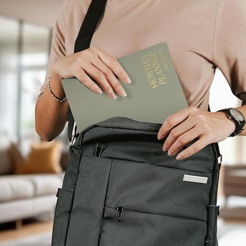 Beautiful 2025-2026 Monthly Planner and Calendar Book - To Do List Notebook That Easily Organizes Your Tasks to Boost Productivity - Runs From January 2025 Until December 2026 6