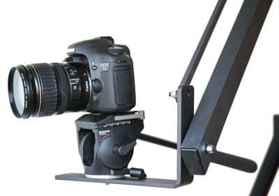 ProAm USA Orion Jr DVC50 Compact DSLR Video Camera Jib Crane Tilt, 4 ft 5