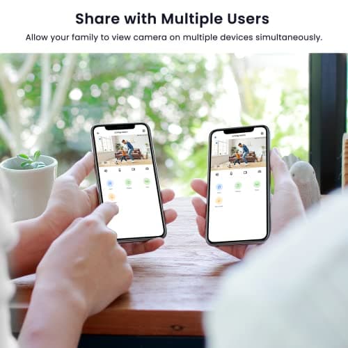 Indoor Cameras for Home Security 2K, Galayou Baby Camera Monitor with Two-Way Audio, Home Cameras with APP for Phone ,Smart Siren, Motion Detection, Compatible with Alexa/Google Assistant 4P 9
