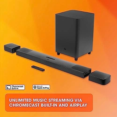 JBL Bar 9.1 - Channel Soundbar System with Surround Speakers and Dolby Atmos, Black 10