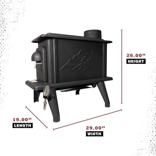Single Burn Rate Stove 6