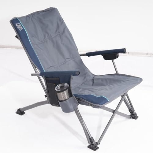 TIMBER RIDGE Folding Low Profile Camping Chair