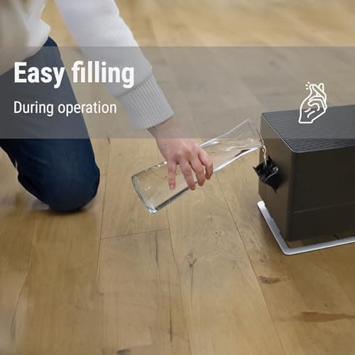 Stadler Form humidifier Oskar big, energy-saving humidifier for rooms up to 1077 square feet, evaporator with automatic switch-off, dimmable LEDs, very quiet, white 6