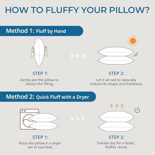 Sasttie King Size Pillows Set of 4, Bed Pillows for Side, Back, and Stomach Sleepers - Oeko-Tex Certified Supportive Down Alternative Plump Filling - Hotel Quality and Machine Washable, 4 Pack 8